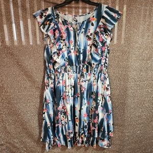 Floral dress XL